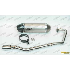 Pô GEM Speed EVO Silver Full System GSX R150-S150 / Raider Fi (chính hãng)